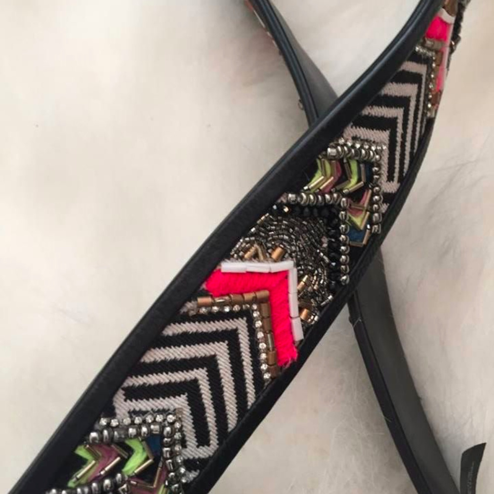 Rebecca Minkoff Beaded Guitar Strap